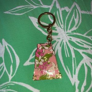 Lilly Pulitzer Shift Dress keychain floral